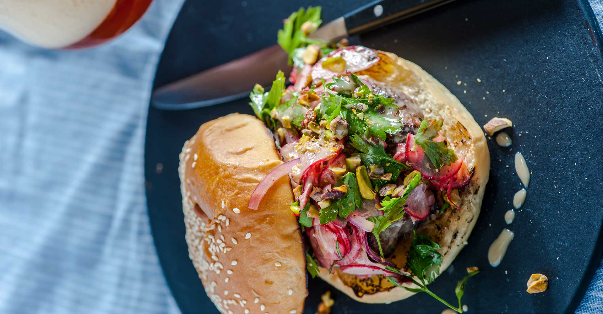 Spiced Lamb Burgers Recipe Craft Beer & Brewing Magazine